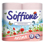 Двухслойная ароматизированная туалетная бумага "Aroma Flower Garden", 4 рулона