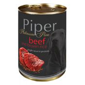 "PIPER PLATINUM PURE" консервы для собак с говядиной и коричневым рисом