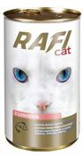 "DN Rafi cat" консервы для кошек, мясные кусочки в соусе с лососем, 415 гр