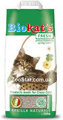 BioKat's Fresh (Биокетс Фреш) комкующийся наполнитель для туалета с ароматом весенних трав