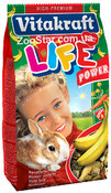 LIFE POWER - корм для кроликов с бананом, 600 гр