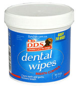 Dental Wipes - Влажные салфетки для зубов для собак, 90 шт