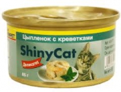 ShinyCat (Джимпет Шайникэт) Курица с креветками в желе ,70 гр