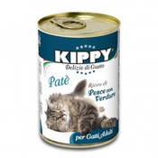 Консервы для кошек "Kippy", паштет, рыба и овощи
