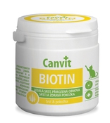 Таблетки биотина для кошек и котят "Canvit Biotin for cats"