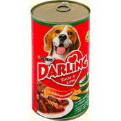 Консервы для собак с кроликом, индейкой и макаронами "Darling"
