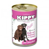 Консервы для собак "KIPPY" паштет, курица, лосось и морковь 