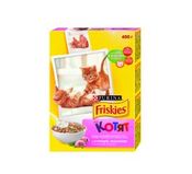 Сухой корм для котят с курицей молоком и овощами "Friskies Kitten"