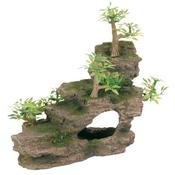 Грот "Каменная лестница с растениями"