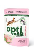 "Защита иммунитета" Консервированный корм для взрослых кошек с кроликом в белом соусе, 85 грамм
