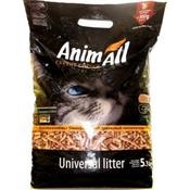 AnimAll наполнитель древесный с ароматом лаванды для котов